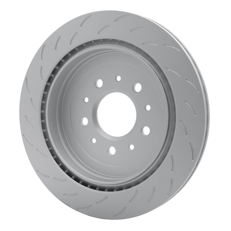 Cadillac ATS Brake Rotor (1) - Rear - R1 Concepts - Slotted GeoSPEC Coated - `16-`19
